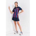 Tricou cu detalii logo si tehnologie Dri-Fit - pentru fotbal F.C. Barcelona