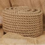 vidaXL Frânghie 20 mm, 100 m, 100% iută