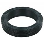 vidaXL Fir de tensionare pentru gard 250 m 1,4/2 mm verde închis, oțel