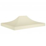 vidaXL Acoperiș pentru cort de petrecere, crem, 4 x 3 m, 270 g/m²