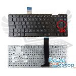 Tastatura Asus X401 layout UK fara rama enter mare