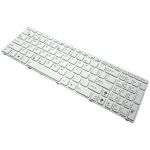 Tastatura Asus K73SM alba