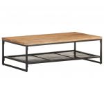vidaXL Masă de cafea 110x60x35 cm lemn masiv de acacia