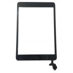 Touchscreen Digitizer Apple iPad Mini A1432 A1455 A1454 cu buton home si cip IC Negru Geam Sticla Tableta