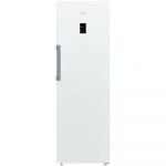Congelator vertical Beko B3RFNE314W, No Frost, Compresor ProSmart Inverter, 286 l, H 186.5 cm, Clasa E, Alb