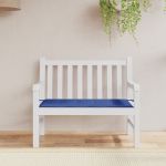 vidaXL Pernă de bancă de grădină, albastru, 100x50x3 cm, textil oxford