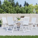 vidaXL Perne scaune de grădină 6 buc. gri 50x50x3 cm țesătură Oxford