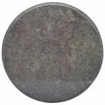 vidaXL Blat de masă, negru, Ø60x2,5 cm, marmură