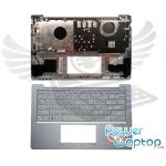 Tastatura Asus VivoBook S200E alba cu Palmrest argintiu