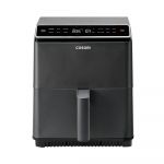 Friteuza cu aer cald Cosori Dual Blaze, 1700 W, 6.4 L, 12 programe, Touchscreen, Gri inchis