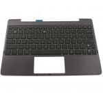 Tastatura Asus Transformer Prime TF700 neagra cu Palmrest Amethyst Gray