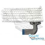 Tastatura alba HP 15 H layout US fara rama enter mic