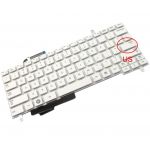 Tastatura alba Samsung N210 layout US fara rama enter mic