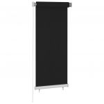 vidaXL Jaluzea rulou de exterior, negru, 60x140 cm