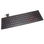 Tastatura Asus GL552VW iluminata layout US fara rama enter mic