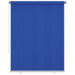 vidaXL Jaluzea tip rulou de exterior, albastru, 180x230 cm, HDPE