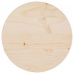 vidaXL Blat de masă, Ø30x2,5 cm, lemn masiv de pin