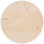 vidaXL Blat de masă, Ø40x2,5 cm, lemn masiv de pin
