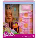 Barbie papusa si accesorii dormitor