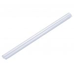 vidaXL Cleme fixare fâșii de gard, 100 buc., PVC, transparent