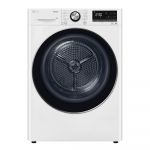 Uscator de rufe LG RH90V9AV2N, 9 kg, Pompa de caldura, Dual Inverter, Autocuratare, Clasa A+++, Alb