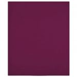 vidaXL Cearșaf de pat cu elastic, bordo, 90x200 cm, bumbac