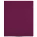 vidaXL Cearșaf de pat cu elastic, 2 buc, bordo, 140x200 cm, bumbac