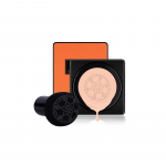 Fond de ten CC Cream cu acoperire mare, Makeup, Mushroom Air Cushion Full Coverage, Vitamina C, SPF50, 02 Natural, 15 g