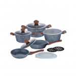 Set oale marmorate 13 piese Forest Line Berlinger Haus BH 6197