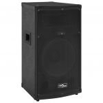 vidaXL Boxă Hifi de scenă profesională pasivă negru 37x37x64cm 1000 W