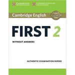 Cambridge English First 2 Student's Book without answers |