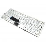 Tastatura Argintie Sony Vaio VPCSB layout US fara rama enter mic