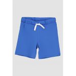 Pantaloni scurti de bumbac cu snur in talie