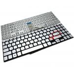 Tastatura Argintie Asus VivoBook X512UA layout US fara rama enter mic