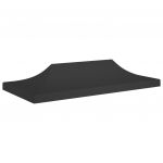 vidaXL Acoperiș pentru cort de petrecere, negru, 6 x 3 m, 270 g/m²