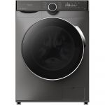 Masina de spalat rufe Tesla WF81490MS, 1400 RPM, 8 kg, Display LED, Steam Care, Clasa B, Gri/Negru