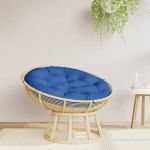 vidaXL Pernă rotundă albastru regal, Ø 100 x11 cm, țesătură Oxford