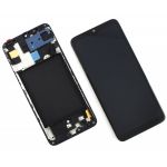 Display Samsung Galaxy A70 A705 Display OLED cu Rama Black Negru