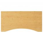 vidaXL Blat de birou, 100x50x4 cm, bambus