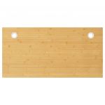 vidaXL Blat de birou, 100x50x1,5 cm, bambus