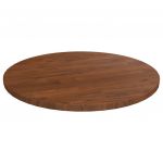 vidaXL Blat de masă rotund maro închis Ø40x1,5 cm lemn stejar tratat