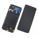 Display Samsung Galaxy A20 A205 Display OLED cu Rama Black Negru