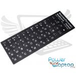 Sticker tastatura laptop layout Rusesc RU negru