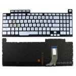 Tastatura Albastra Asus 0KNR0-6813US00 iluminata layout US fara rama enter mic