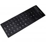 Sticker tastatura laptop layout Germana negru