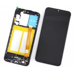 Display Samsung Galaxy A20E A202 OEM Display Cu Rama Black Negru