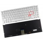 Tastatura Argintie Asus VivoBook X512UA iluminata layout US fara rama enter mic