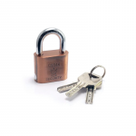 Lacat Top Security corp din cupru + 3 chei