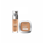 Set fond de ten si pudra, Loreal, Accord Parfait, 7D/7W Golden Amber
