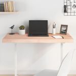 vidaXL Blat de masă, 100x40x(2-6) cm, lemn masiv de stejar netratat